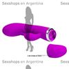 Masajeador de punto G con vibrador de clitoris y 30 funciones